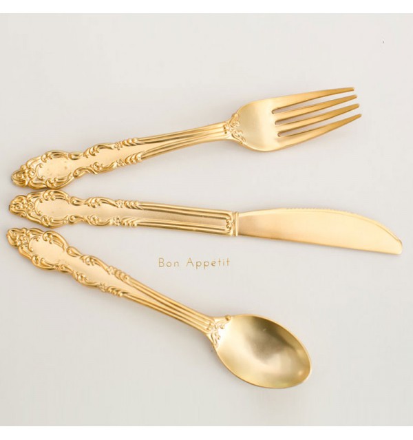 Sovereign Gold Flatware