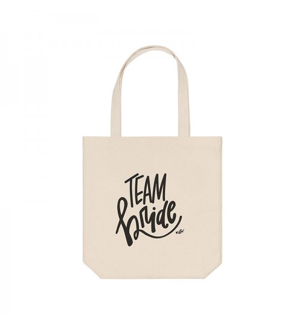 team bride canvas bag