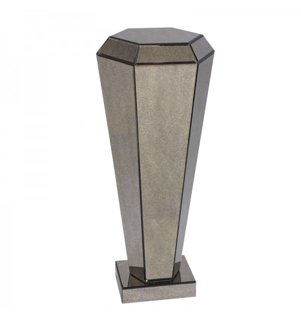 Diamond Antique Mirror Pedestal Diamond Antique Mirror Pedestal