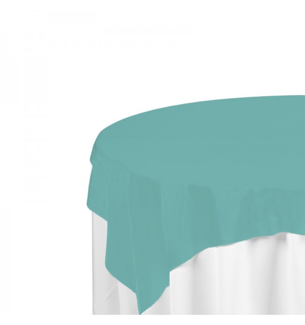 Aqua Polyester Overlay Aqua Polyester Overlay