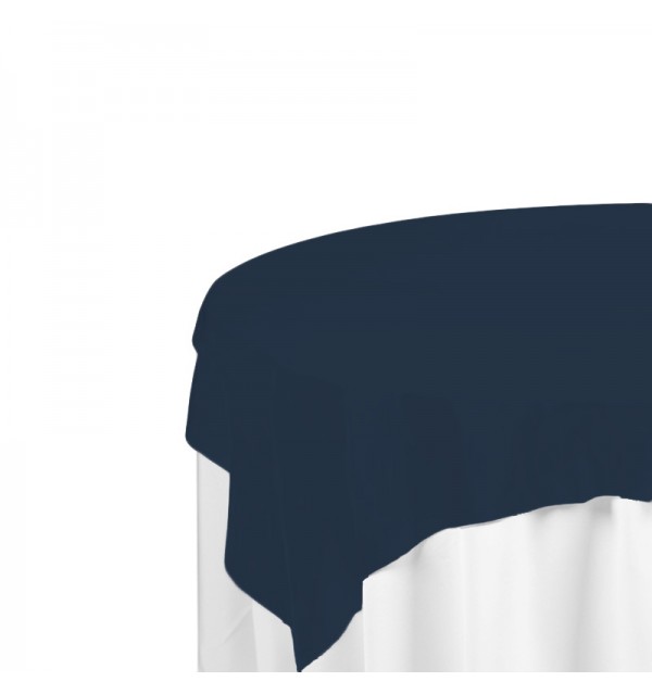 Navy Polyester Overlay Navy Polyester Overlay